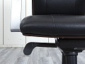Офисное кресло руководителя  Sitland  Кожа Черный Madera A  (КРКЧ-18034)