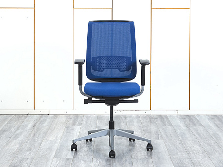 Офисное кресло для персонала  SteelCase Сетка Синий Reply Air  (КПСН-29074)