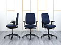 Офисное кресло для персонала  SteelCase Ткань Синий   (КПТН-25123)
