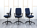 Офисное кресло для персонала  SteelCase Ткань Синий   (КПТН-25123)