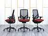 Офисное кресло для персонала  Allsteel Ткань Красный   (КПТК-25123)