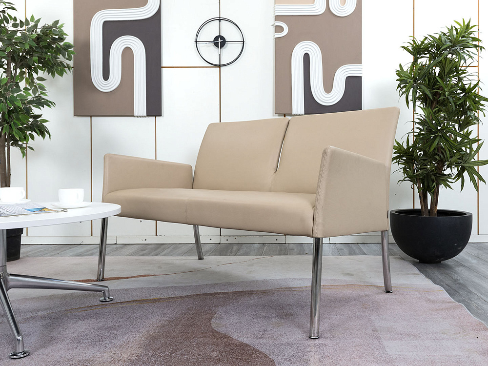 Офисный диван Walter Knoll Кожа Бежевый   (ДНКБ-20114)