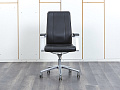 Офисное кресло руководителя  Sitland  Кожа Черный Madera B  (КРКЧ-10082)