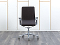 Офисное кресло руководителя  Sitland  Кожа Черный Madera B  (КРКЧ-10082)